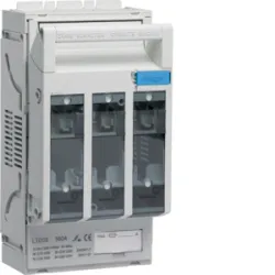 LT ROZŁĄCZNIK BEZPIECZNIKOWY NH00 3P 160A 400VAC SZYNY 40MM ODPŁYW ŚRUBA M8