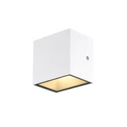 SITRA BIAŁY OPRAWA ŚCIENNA FASADOWA NT LED 6.2W 3000K/ 4000K 580LM/ 620LM IP44 ALUMINIUM/ SZKŁO
