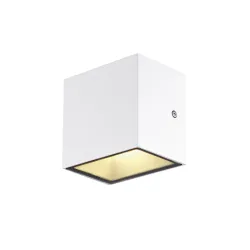 SITRA BIAŁY OPRAWA ŚCIENNA FASADOWA NT LED 6.2W 3000K/ 4000K 580LM/ 620LM IP44 ALUMINIUM/ SZKŁO