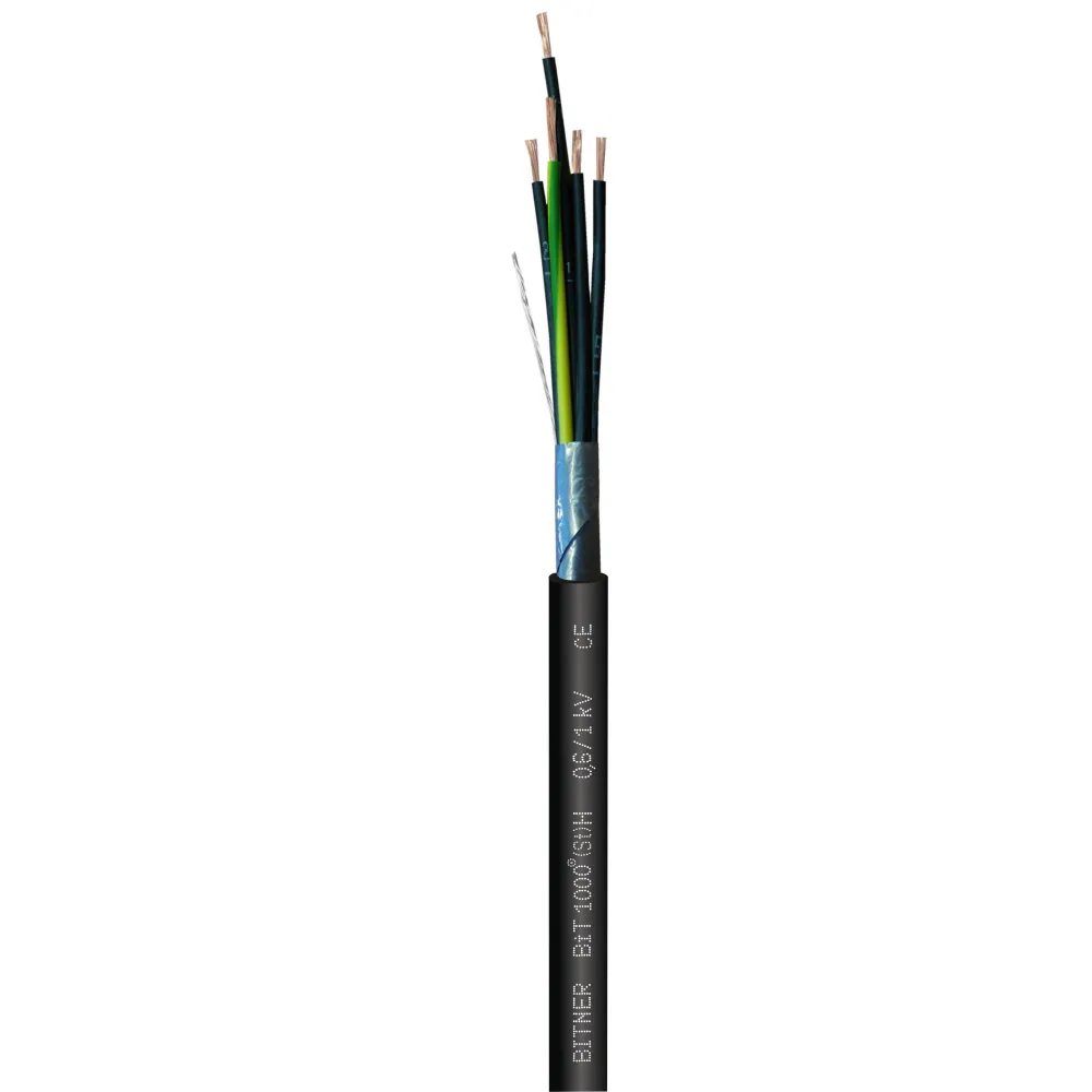 BIT 1000 (ST)H 14G  1.5 ŻO CZARNY KABEL STEROWNICZY LINKA 0.6/1KV KL.5 EKRAN BEZHALOGENOWY NUMER