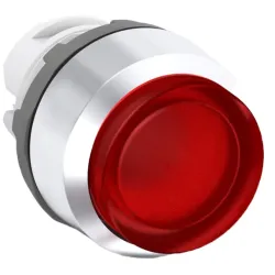 MP4-11R NAPĘD PRZYCISKU PODŚWIETLANEGO BISTABILNY WYPUKŁY CHROM/ CZERWONY IP66