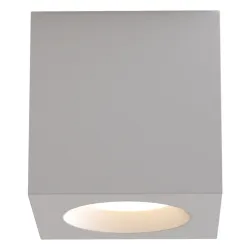KOS BIAŁY MAT OPRAWA SUFITOWA PT 1X GU10/ 6W IP65 ALUMINIUM