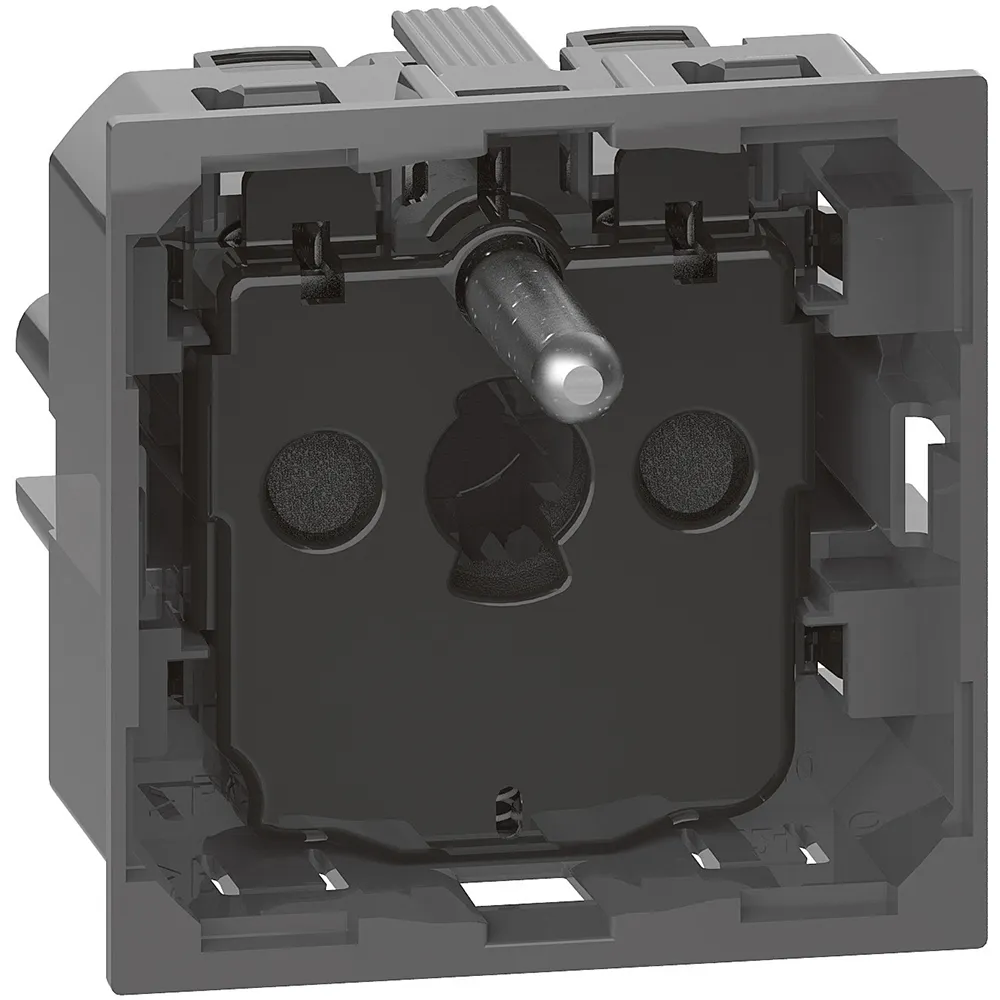 LIVING NOW MECHANIZM GNIAZDO 2M 1X Z/U ZACISKI SPRĘŻYNOWE BTICINO