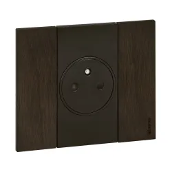 LIVING NOW MECHANIZM GNIAZDO 2M 1X Z/U ZACISKI SPRĘŻYNOWE BTICINO
