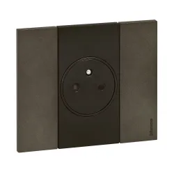 LIVING NOW MECHANIZM GNIAZDO 2M 1X Z/U ZACISKI SPRĘŻYNOWE BTICINO