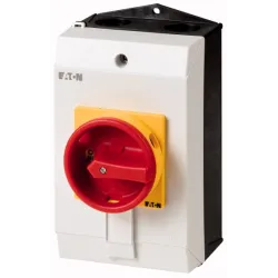 P1-25/I2-SI/HI11 25A 0-1 5P ŁĄCZNIK KRZYWKOWY 25A 5P OB 13KW IP65 NAPĘD CZERWONY/ŻÓŁTY ZAMYKANY