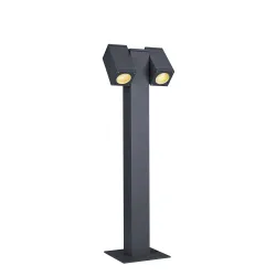 THEO ANTRACYT OPRAWA PODŁOGOWA 2X GU10/ 7W IP44 ALUMINIUM