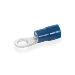 TIKO-2.5M8-PA KOŃCÓWKA OCZKOWA IZOLOWANA 2.5/8MM NIEBIESKI (100SZT)