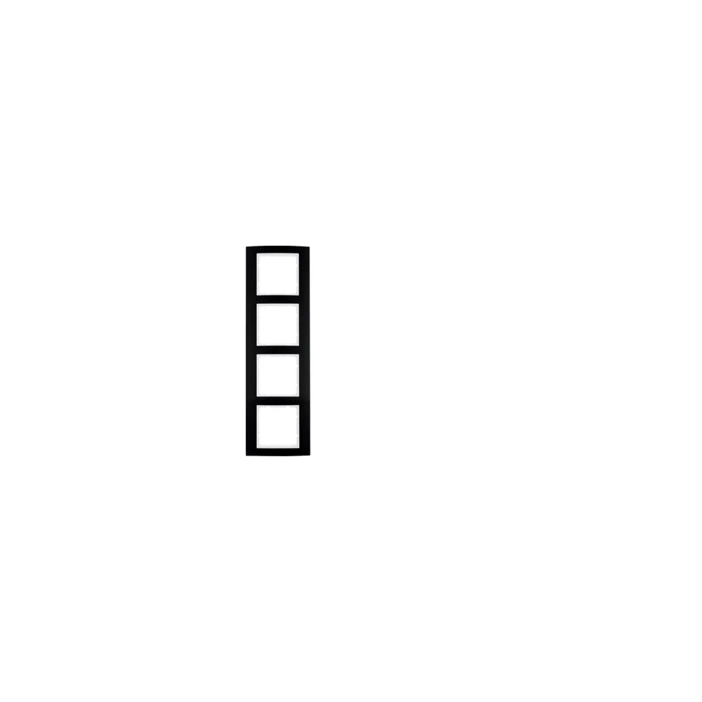 B.3 CZARNY/ BIAŁY ALUMINIUM RAMKA 4X