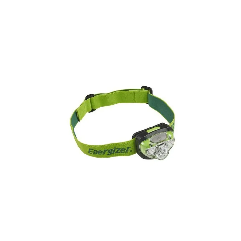 LATARKA CZOŁOWA LED 3X LR03 / AAA 350LM IPX4 80M 4H / 35H ZIELONY TWORZYWO VISION HD PLUS