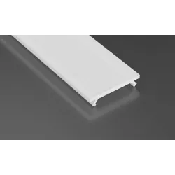 PROFIL ALUMINIOWY CZARNY TYP D 1M + KLOSZ MLECZNY ALUMINIUM