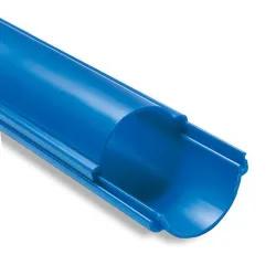 QRD160-3 NIEBIESKI RURA OSŁONOWA GŁADKA DZIELONA FI160/141 750N/5CM