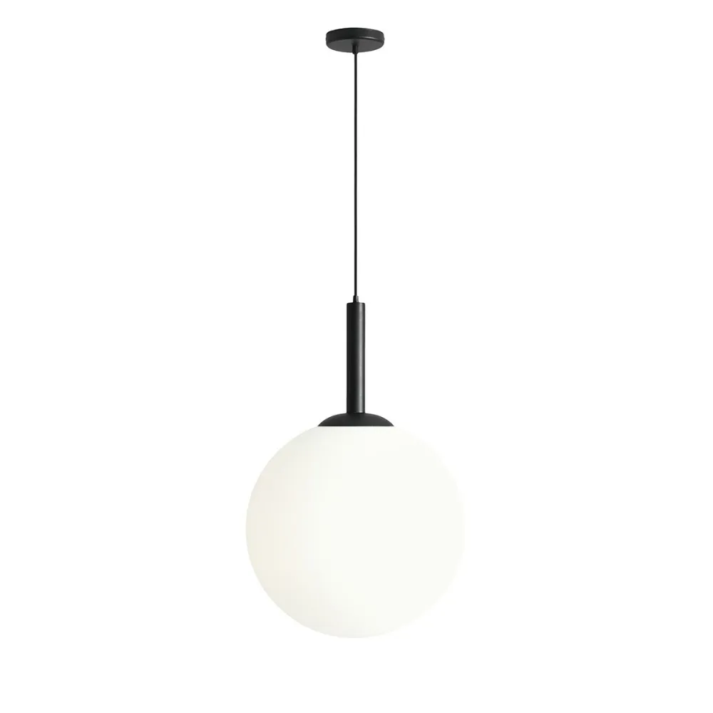 BOSSO GRANDE 50 CZARNY OPRAWA SUFITOWA WISZĄCA 3X E27/ 60W IP20 METAL/ SZKŁO