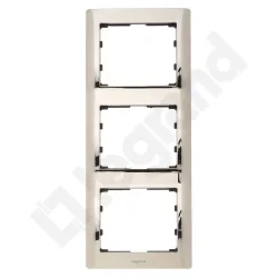 SISTENA LIFE CHROME METAL RAMKA 3X PIONOWA