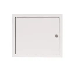 NRP ROZDZIELNIA METALOWA NT 12M 1X 12M IP31 265X310X130 DRZWI PEŁNE ZAMEK METAL SZARY