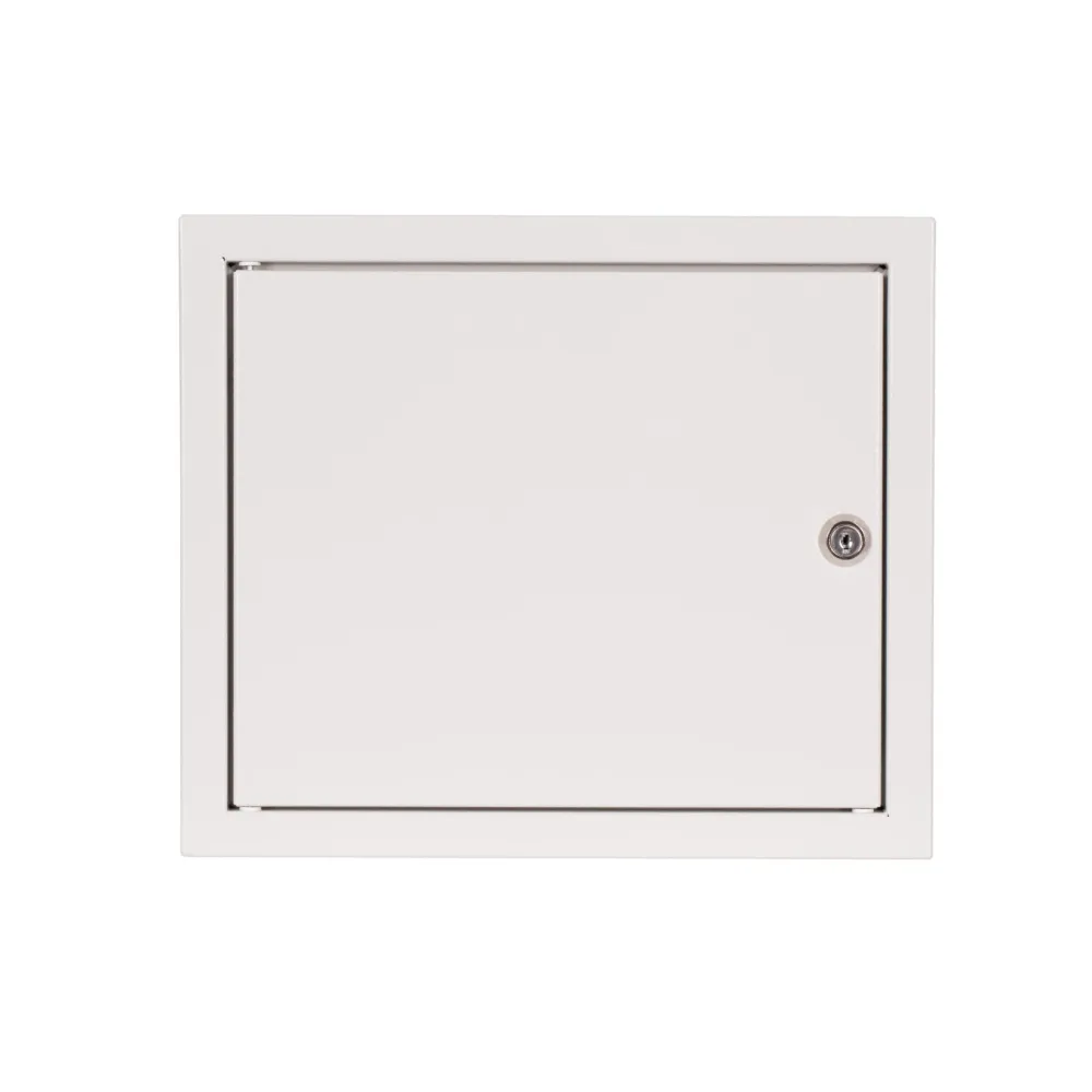 NRP ROZDZIELNIA METALOWA NT 12M 1X 12M IP31 265X310X130 DRZWI PEŁNE ZAMEK METAL SZARY