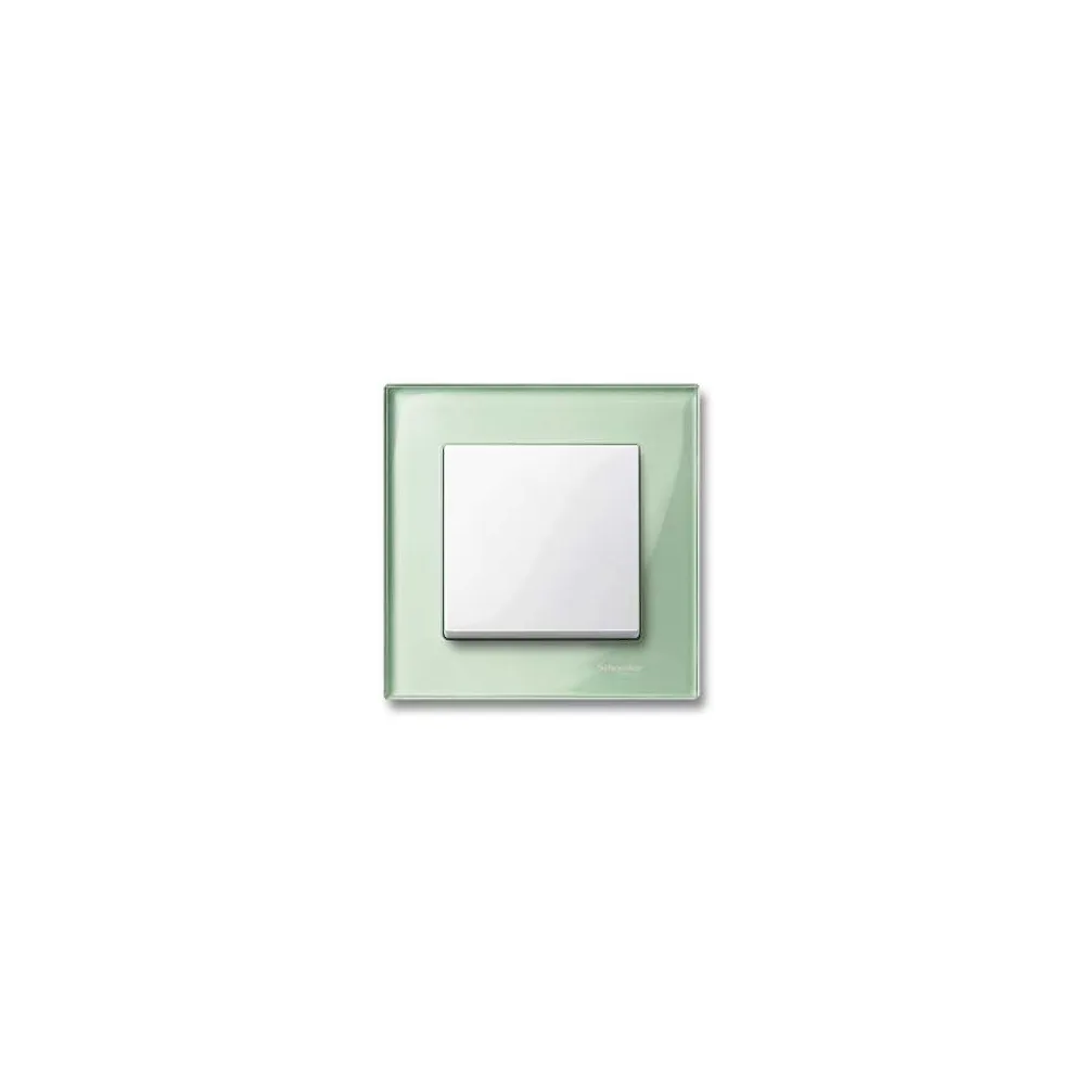 Schneider Electric Merten, M-Elegance szkło, ramka pojedyncza, szmaragdowy, MTN404104