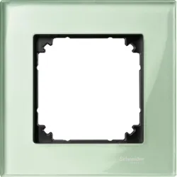 Schneider Electric Merten, M-Elegance szkło, ramka pojedyncza, szmaragdowy, MTN404104