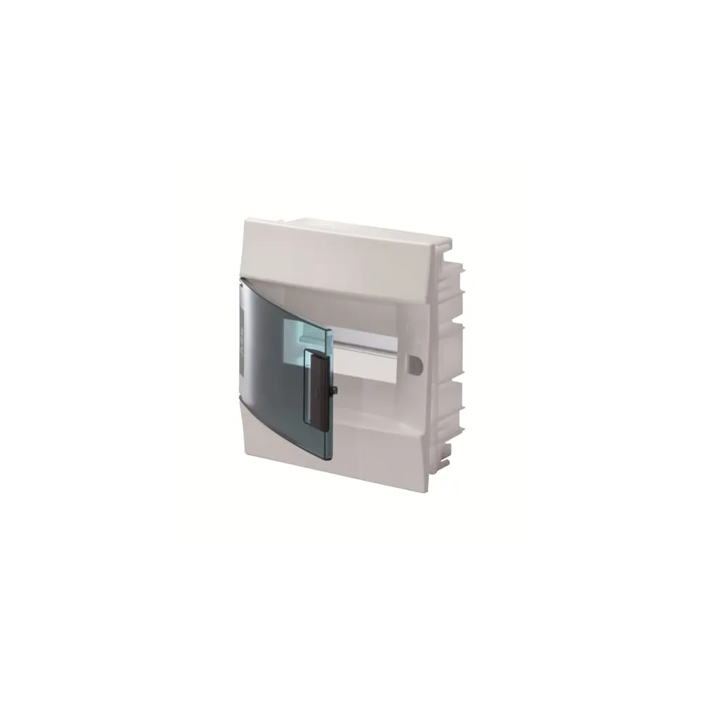 MISTRAL41F ROZDZIELNIA PLASTIKOWA PT 8M 1X 8M N+PE IP41 IK08 107X232X250 DRZWI DYMNE BIAŁY