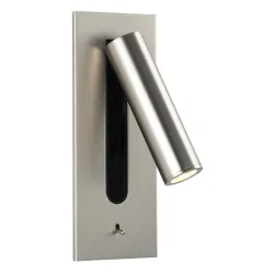 FUSE NIKIEL MAT OPRAWA ŚCIENNA KINKIET LED 4.2W WW 2700K 171LM IP20 ALUMINIUM/ TWORZYWO