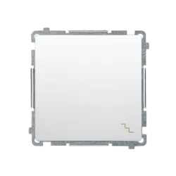 SIMON BASIC MODUŁ BIAŁY ŁĄCZNIK UNIWERSALNY "SCHODY" ZACISKI ŚRUBOWE 16AX 250V