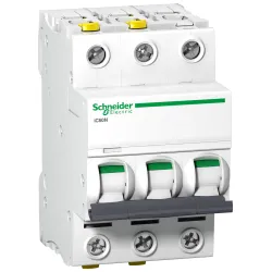 Schneider Electric Wyłącznik nadprądowy Acti9 iC60N-C13-3 C 13A 3-biegunowy, A9F04313