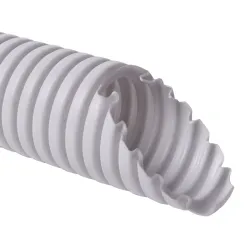 MONOFLEX 16-50 JASNOSZARY RURA KARBOWANA PESZEL PVC FI16/10.7 Z DRUTEM 320N/5CM