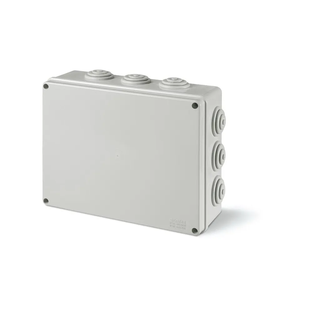 PUSZKA INSTALACYJNA NT 240X190X90 IP55 12 DŁAWIKÓW SCABOX