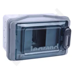 RN65 ROZDZIELNIA PLASTIKOWA NT  4M 1X 4M IP65 IK09 200X128X115.6 DRZWI DYMNE SZARY