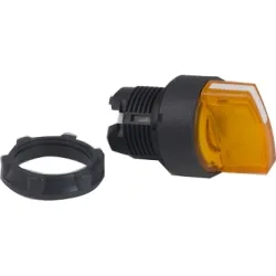 Schneider Electric Harmony XB5 Główka przełącznika 2 pozycyjnego LED pomarańczowa plastikowa, ZB5AK1253