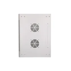 9U 600X450 SZARA SZAFA RACK MONTOWANA NA ŚCIANIE
