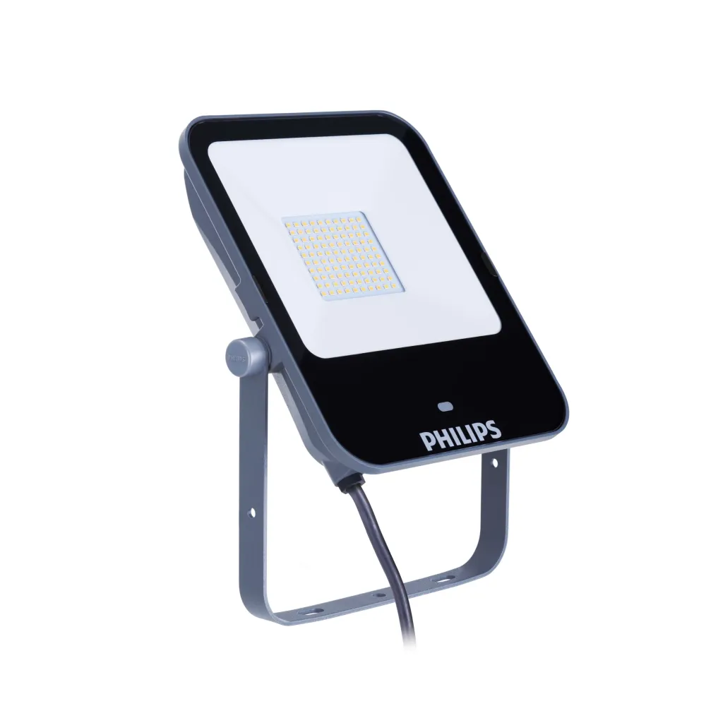 BVP154 SZARY OPRAWA NAŚWIETLACZ LED Z CZUJNIKIEM RUCHU 50W WW 3000K 5000LM IP65 IK07 LED50 PSU VWB