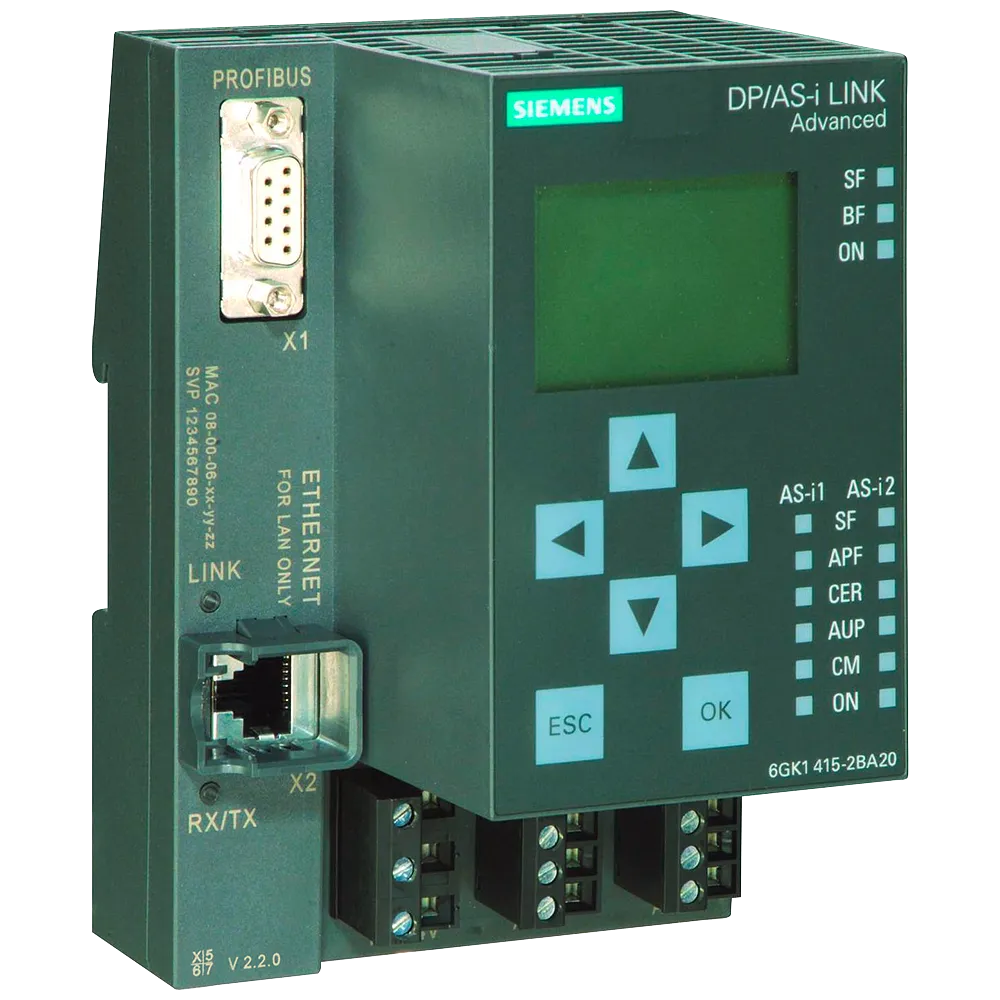 DP/AS-INTERFACE LINK ADVANCED, 2 M.