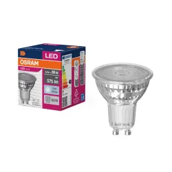 LED VALUE ŻARÓWKA LED SPOT 6.9W GU10 PRZEZROCZYSTA 840 NW 4000K PAR16 80 36ST NON-DIM