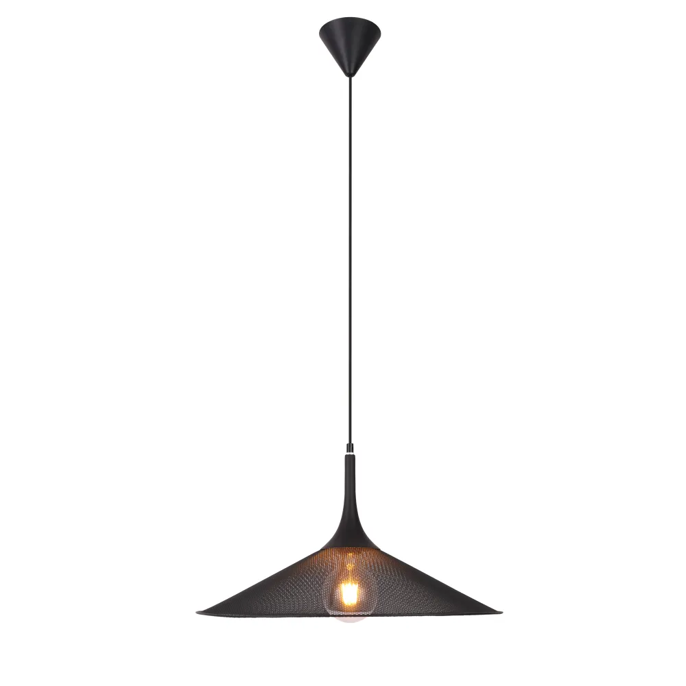 KIRUNA L CZARNY OPRAWA WISZĄCA 1X E27/ 60W IP20 METAL