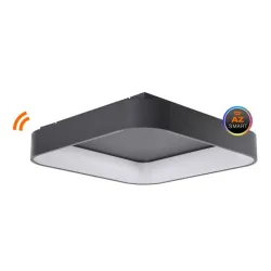 SOLVENT S 80 CZARNY OPRAWA SUFITOWA PLAFON NT LED 92W 3000-6500K 4680LM IP20 ALUMINIUM/ PVC