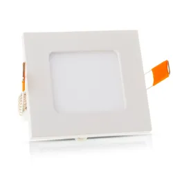 6W PANEL LED / BARWA:3000K / KWADRATOWA