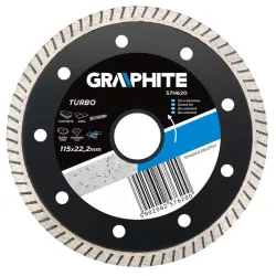 TARCZA DIAMENTOWA 115MM TURBO GRAPHITE