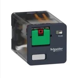 Schneider Electric Zelio Relay Przekaźnik uniwersalny z przyciskiem test 3C/O 10A, 230V AC, RUMC31P7