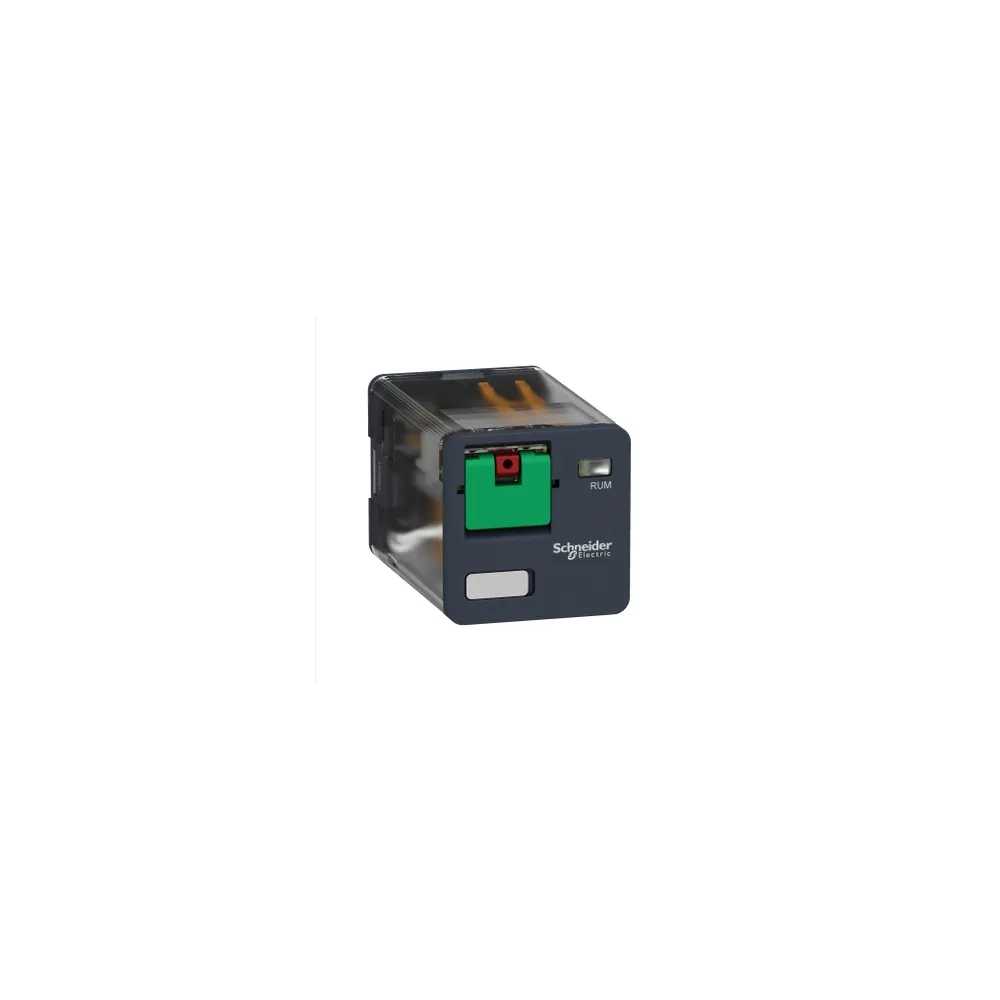Schneider Electric Zelio Relay Przekaźnik uniwersalny z przyciskiem test 3C/O 10A, 230V AC, RUMC31P7
