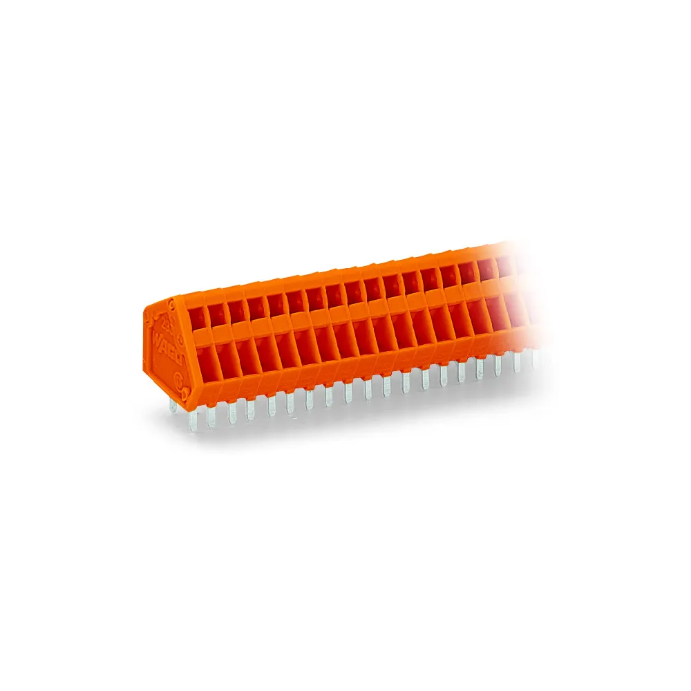 ZŁĄCZKA DO PŁYTEK DRUKOWANYCH 0,5 MM2, POMARAŃCZOWA