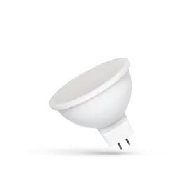 ŻARÓWKA LED SPOT 6W GU5.3 12V MATOWA SZKŁO 840 NW 4000K 585LM 100ST MR16