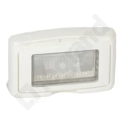 PLEXO55 BIAŁY ADAPTER DLA 4 MODUŁÓW MOSAIC