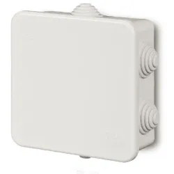 PUSZKA INSTALACYJNA NT 110X110X52 IP44 6 DŁAWIKÓW BIAŁY FAST-BOX