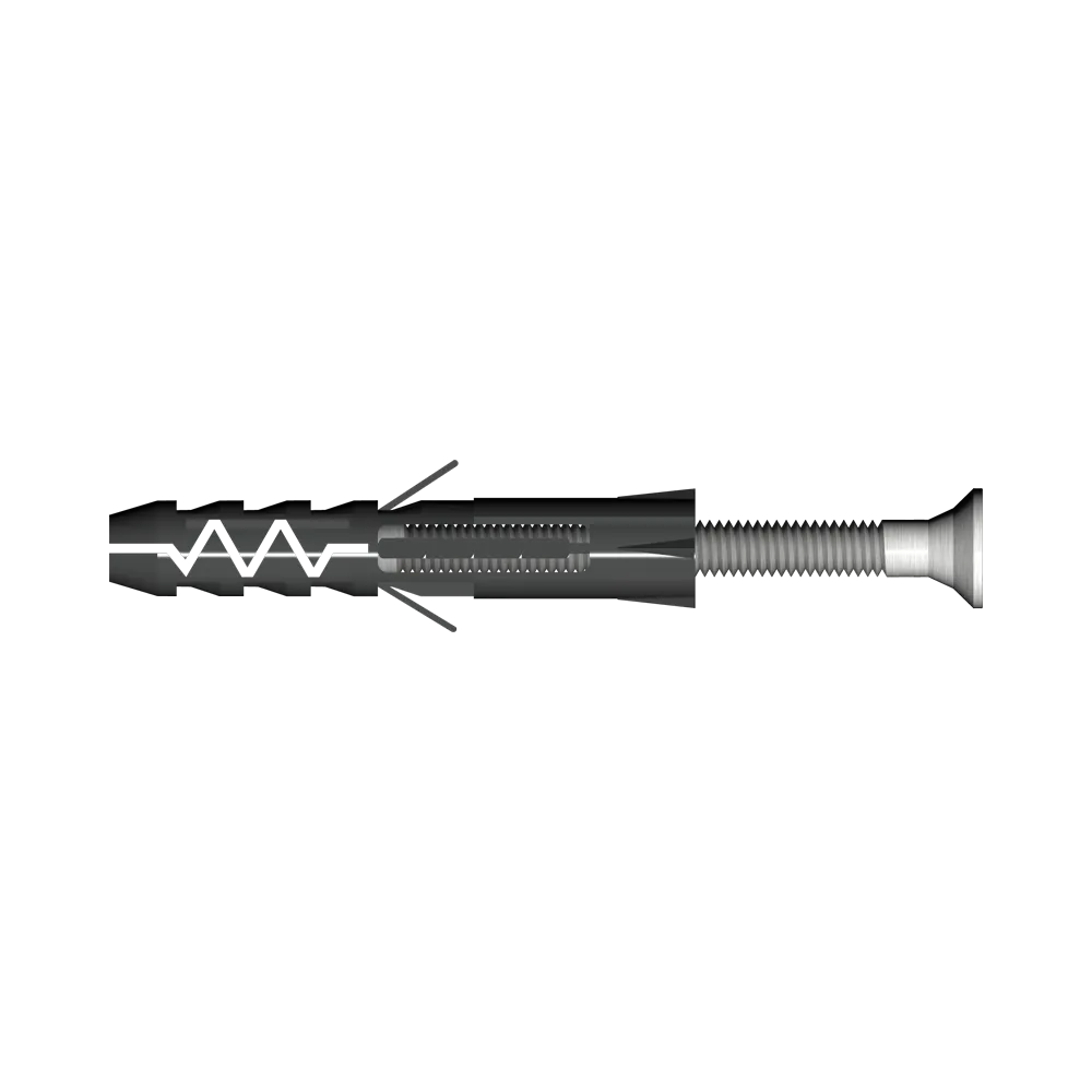 KRFI8/4X40 KOŁEK ROZPOROWY PLASTIKOWY