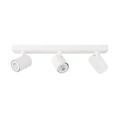 LUMSI BIAŁY PIASKOWANY OPRAWA SUFITOWA SPOT NT 3X GU10/ 35W IP20 METAL