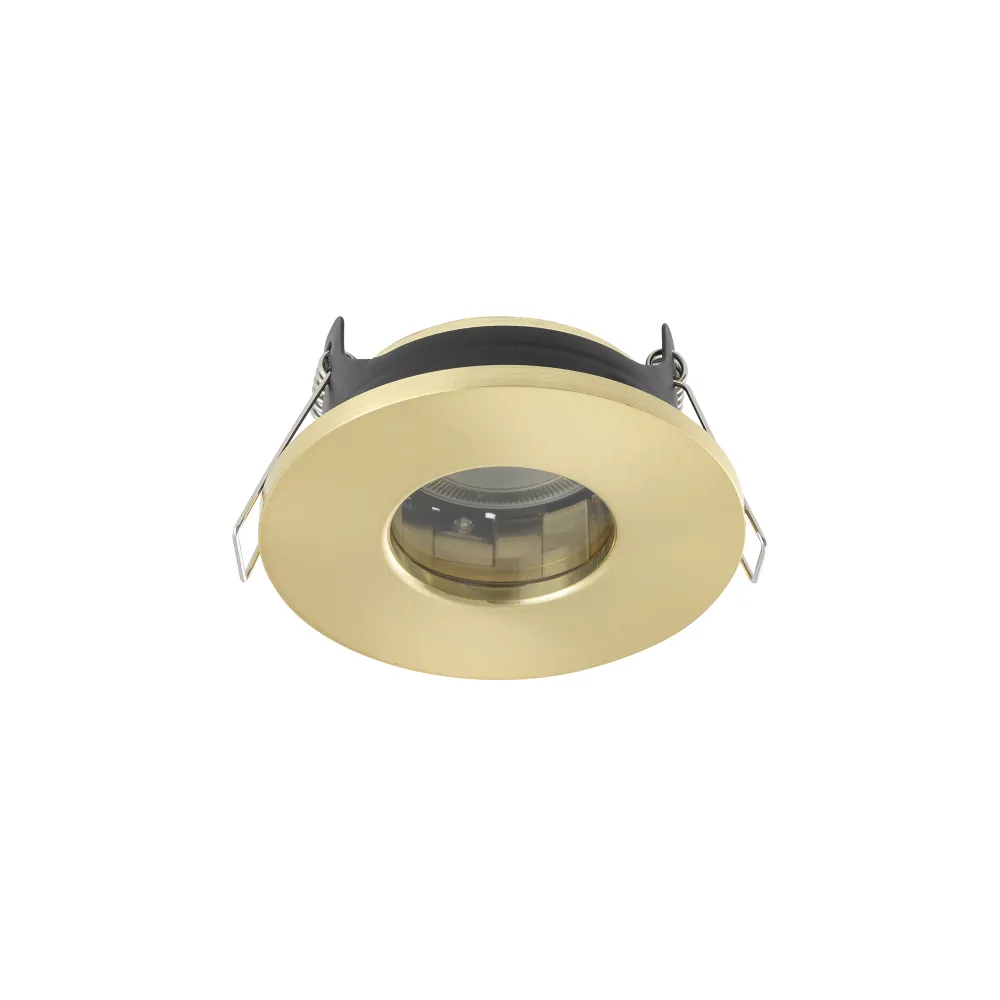 ACRE MOSIĄDZ/ TRANSPARENTNY OPRAWA SUFITOWA PT 1X GU10/ 15W IP44/20 ALUMINIUM/ SZKŁO