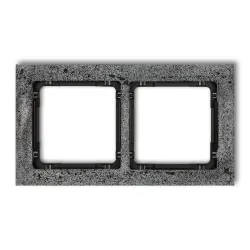 DECO ANTRACYT/ CZARNY BETON RAMKA 2X