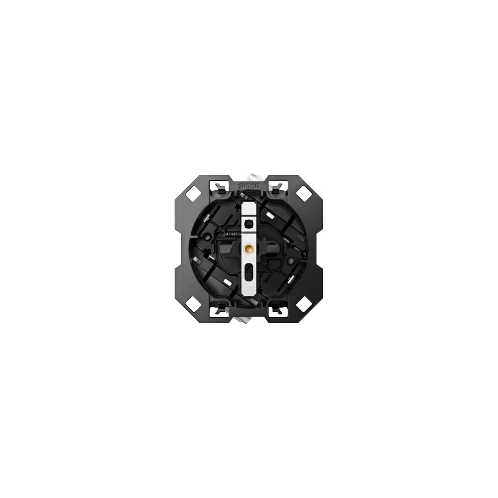 SIMON 100 MECHANIZM GNIAZDO BEZ UZIEMIENIA BEZ RAMKI MONTAŻOWEJ ZACISK 1 CLICK 16A 250V