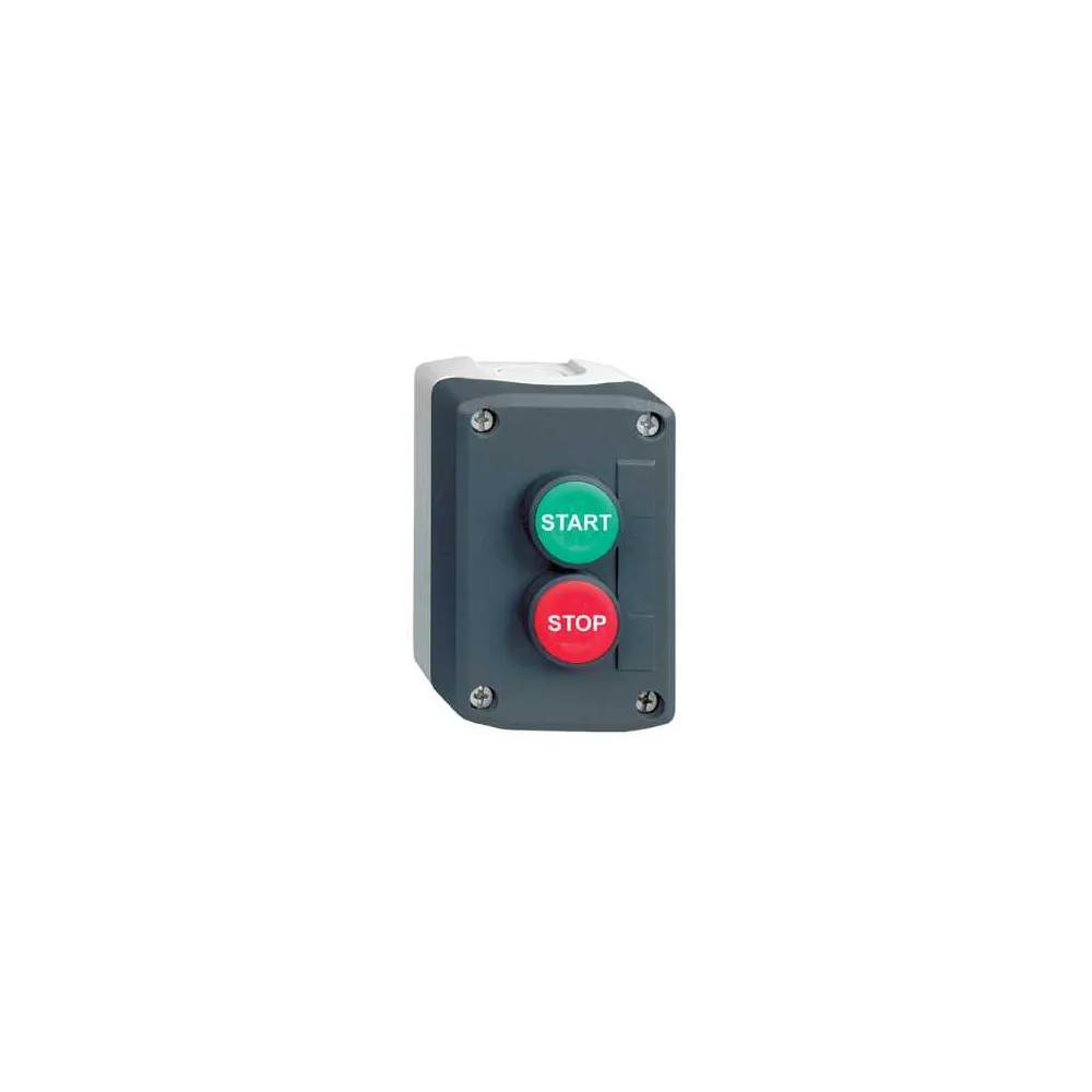 Schneider Electric Harmony XALD Stacja sterująca ciemnoszara zielony/czerwony przycisk Ø22 samopowrotny, XALD225
